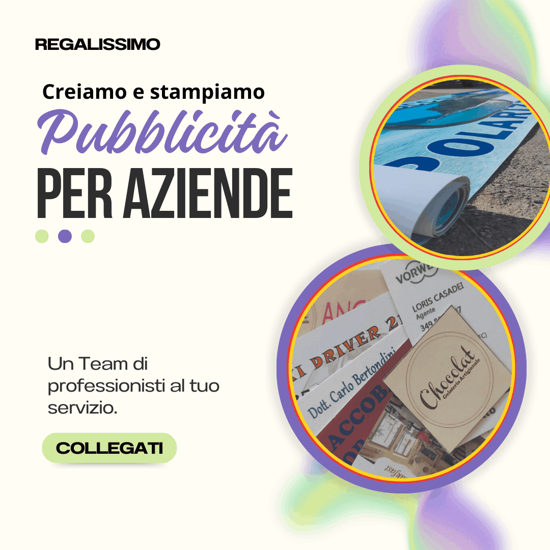 Pubblicità per aziende